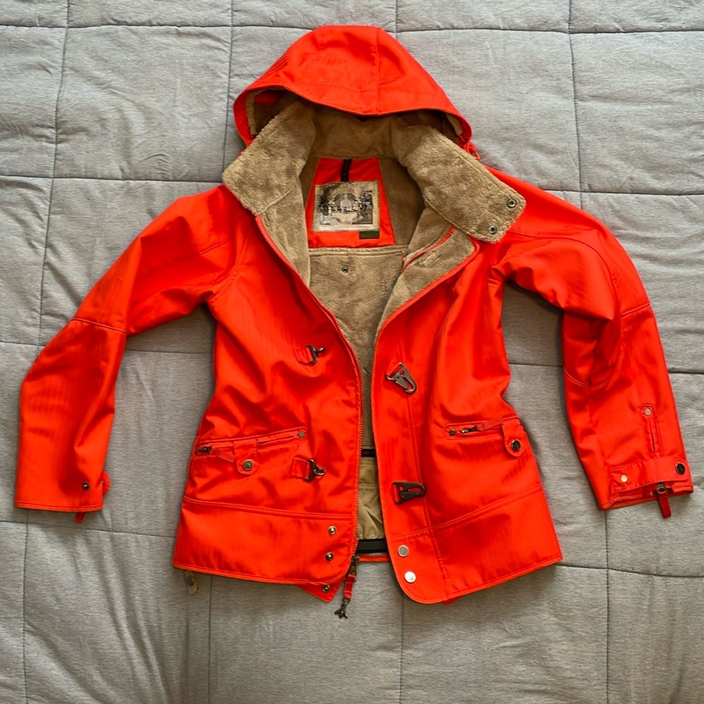 B by Burton Women’s Small Vibrant Orange Ski/Snowboard Jacket